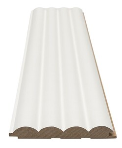 MDF PANEL ΜΕ 3D ΠΗΧΑΚΙΑ 802040 WAVE ST 16/119/2750mm WHITE Φωτογραφία 3