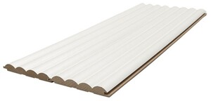 MDF PANEL ΜΕ 3D ΠΗΧΑΚΙΑ 802040 WAVE ST 16/119/2750mm WHITE Φωτογραφία 5