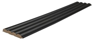 MDF PANEL ME 3D ΠΗΧΑΚΙΑ 805090 WAVE ST 16/119/2750mm BLACK EDITION Φωτογραφία 2