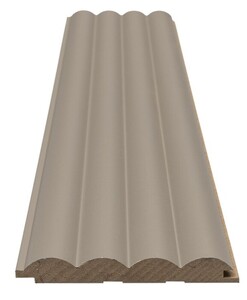 MDF PANEL ΜΕ 3D ΠΗΧΑΚΙΑ 806090 WAVE DL 16/119/2750mm SAND GREY Φωτογραφία 2