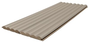 MDF PANEL ΜΕ 3D ΠΗΧΑΚΙΑ 806090 WAVE DL 16/119/2750mm SAND GREY Φωτογραφία 4