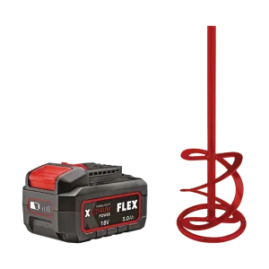 FLEX ΑΝΑΔΕΥΤΗΡΑΣ ΜΠΑΤΑΡΙΑΣ MXE 18.0 EC + HP2 120/ 5.0Ah Φωτογραφία 3