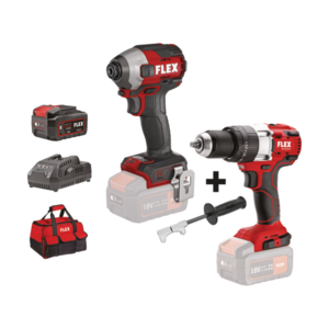 FLEX ΣΕΤ - ΚΡΟΥΣΤΙΚΟ ΔΡΑΠΑΝΟΚΑΤΣΑΒΙΔΟ & ΠΑΛΜΙΚΟ ΚΑΤΣΑΒΙΔΙ ΜΠΑΤΑΡΙΑΣ PD 2G 18.0-EC FC & ID 1/4"18.0-EC HD