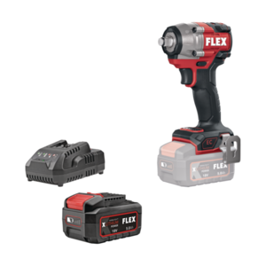 FLEX ΜΠΟΥΛΟΝΟΚΛΕΙΔΟ ΜΠΑΤΑΡΙΑΣ IW 1/2" 400 18.0-EC C