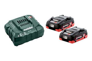 Metabo Σετ Φόρτισης 18V 2 x LiHD 4.0 Ah