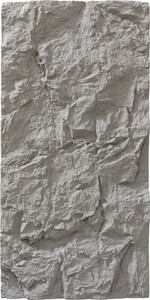 PANEL PU ΤΕΧΝΗΤΗΣ ΠΕΤΡΑΣ 321040 MOUNTAIN ROCK 600/1200mm LIGHT GREY