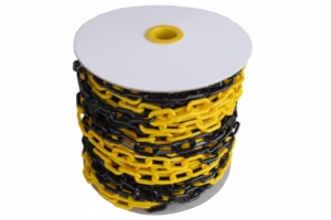 Πλαστική Αλυσίδα Κίτρινη Μαύρη PARK-CH-2-25BY