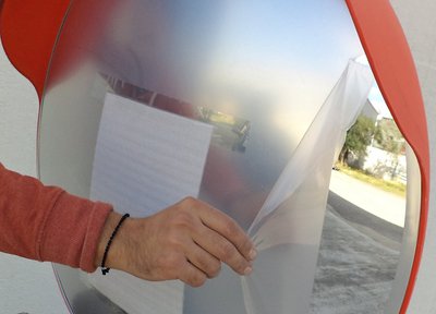 Καθρέπτης Ασφαλείας 80 cm Ενισχυμένος PARK-CM-80 Φωτογραφία 4