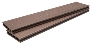 DECK-WPC ΔΑΠΕΔΟΥ ΝΕΑΣ ΓΕΝΙΑΣ 25/146mm L.BROWN 8040 Φωτογραφία 3