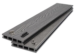 DECK-WPC ΔΑΠΕΔΟΥ ΝΕΑΣ ΓΕΝΙΑΣ 25/146mm L.GREY 80180 Φωτογραφία 4