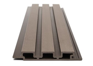 WPC PANEL ΜΕ 3D ΠΗΧΑΚΙΑ 25/176.5mm D.BROWN 8530 Φωτογραφία 3
