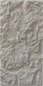 PANEL PU ΤΕΧΝΗΤΗΣ ΠΕΤΡΑΣ 334040 ROCK STONE 600/1200mm LIGHT GREY