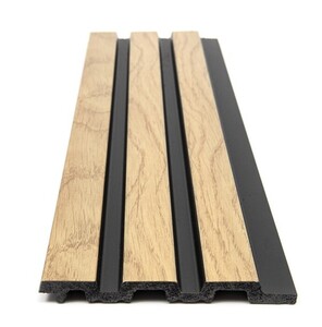 PS PANEL ΜΕ 3D ΠΗΧΑΚΙΑ F4 PIANO 12/122/2900mm NAT.OAK/BLACK Φωτογραφία 2
