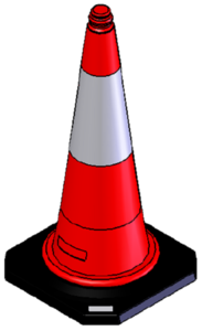 Plastic Cone 75 cm PARK-DH-PE-2