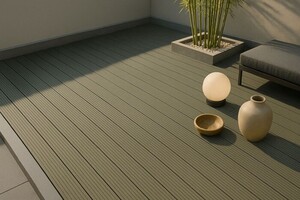 DECK-WPC ΔΑΠΕΔΟΥ 23/140mm OLIVE  40170 Φωτογραφία 5
