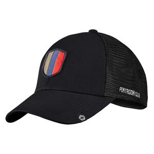 CREST TRUCKER CAP K13082-01-Black