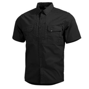 PLATO SHIRT SHORT K02019-SH-01-Black