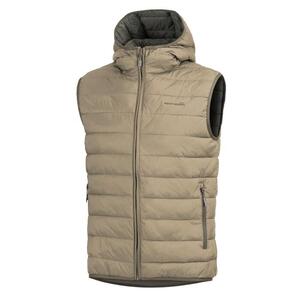 AURORA 2.0 PUFFER HOODED VEST K04011-2.0-04-Khaki
