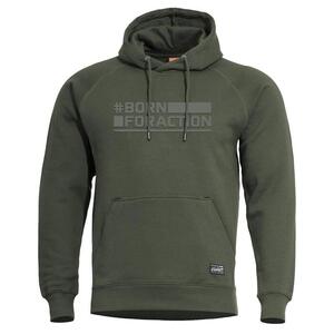 PHAETON HOOD SWEATER | K09021-BA-06CG-Camo Green