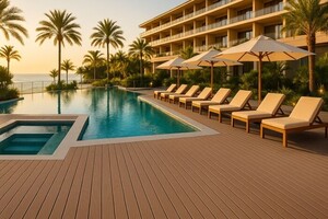 DECK-WPC ΔΑΠΕΔΟΥ 23/140mm TEAK  40150 Φωτογραφία 4