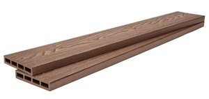 WPC ΠΕΡΙΦΡΑΞΗΣ ΝΕΑΣ ΓΕΝΙΑΣ 21/120mm TEAK 90155 Φωτογραφία 2