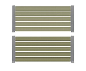 WPC ΠΕΡΙΦΡΑΞΗΣ 20/120mm OLIVE 50170 Φωτογραφία 5