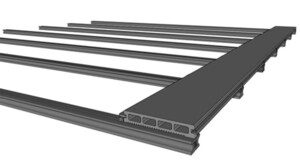 ΚΑΔΡΟΝΙ  ΓΙΑ DECK 50 ΔΑΠΕΔΟΥ 40X30Χ3600 Φωτογραφία 2