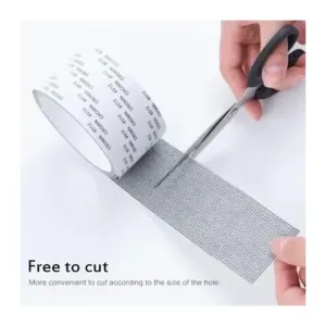 Adhesive Screen Repair Tape 5cm x 2m grey Photo 2